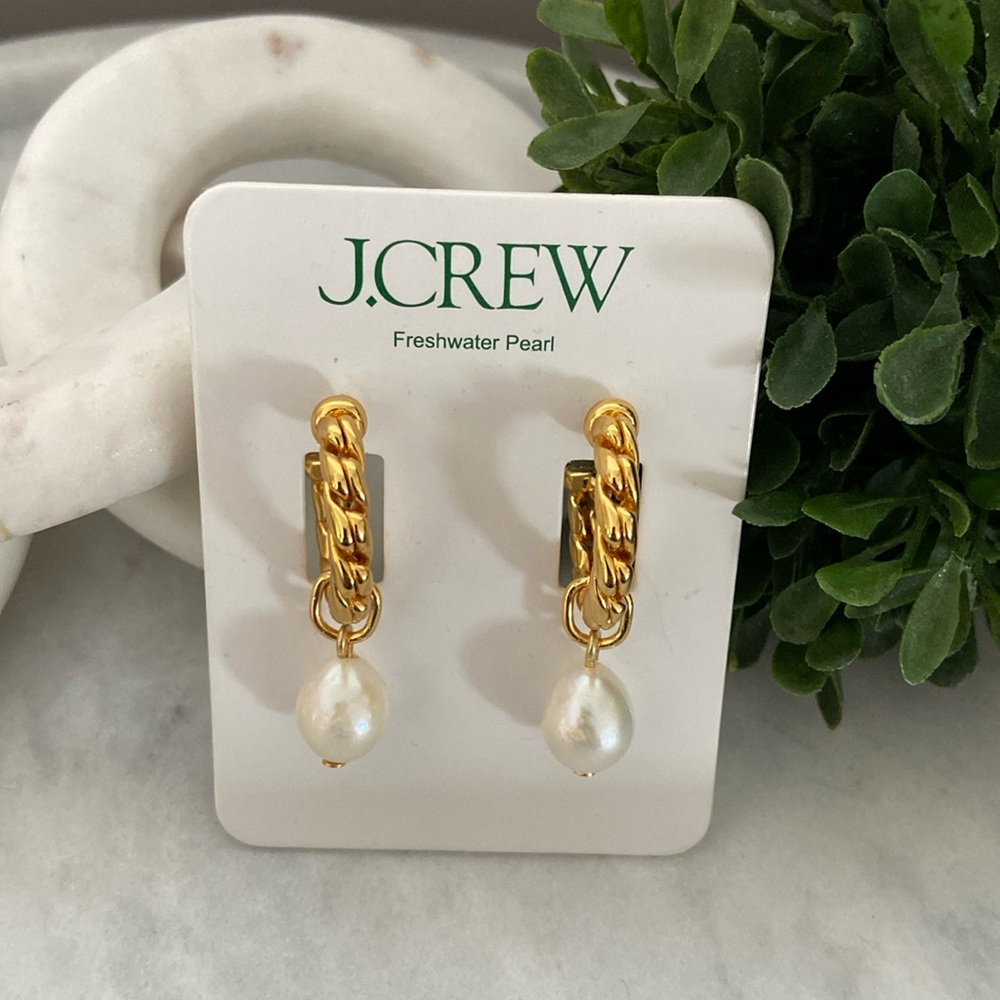 🆕 J Crew Freshwater Pearl Earrings